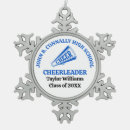Search for cheerleader ornaments Blue