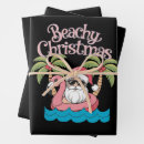 Search for santa beach wrapping paper Xmas