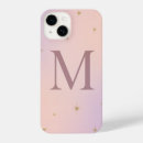 Search for monogram letter m iphone cases Stylish