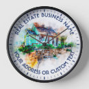 Search for sale clocks Real estate agent