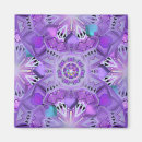 Recherche de mandala coloré magnets Psychédélique