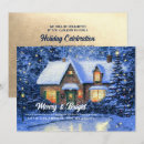Recherche de village de noël invitations De fête de