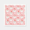 Recherche de santa claus paper napkins Rétro