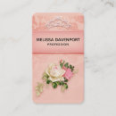 Search for princess business cards Roses
