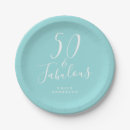 Search for 50th birthday plates Fiftieth
