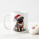 Search for christmas pug mugs Dog