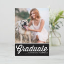 Search for retro graduation announcement cards University