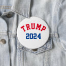 Search for president campaign buttons Republican
