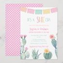 Search for senorita baby shower invitations Cactus