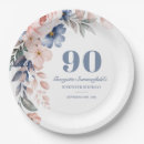 Search for dusty blue paper plates Floral