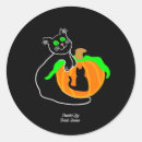 Search for cat pumpkin stickers Halloween