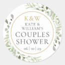 Search for couples bridal shower stickers Thank you
