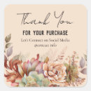 Search for watercolor cactus stickers Boho