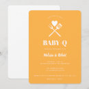 Recherche de orange pastel invitations Baby