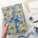 Search for sage green wrapping paper Flowers