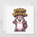 Search for funny beaver invitations Beavers