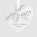 Search for 60th wedding anniversary ornaments Couple