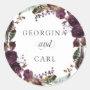 Search for water wedding stickers Botanical
