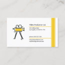 Search for video production business cards Videographer