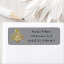 Search for masonic return address labels Symbol