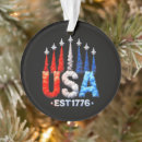 Search for air force ornaments Usa flag