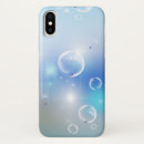 Search for blue bubbles iphone cases Bokeh