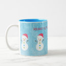 Search for snowmen mugs Blue