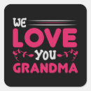 Search for love you grandma stickers Mom