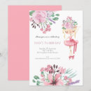 Search for dancer birthday invitations Girly