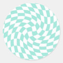 Search for blue gingham stickers Retro
