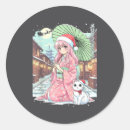 Search for kimono girl stickers Japan