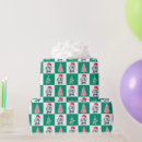 Search for cute santa wrapping paper Pattern