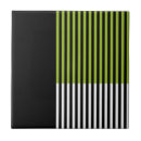 Search for black and white stripes tiles Abstract