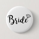 Recherche de bling badges Jeune mariée