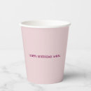 Recherche de anniversaire gobelets papier Décoration d'anniversaire