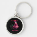 Search for unique funny keychains Rooster