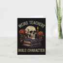 Search for teachers halloween cards Skeleton