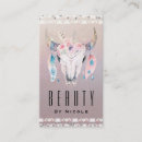 Search for cow skull business cards Western