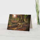 Recherche de paysage magique vœux cartes Forêt