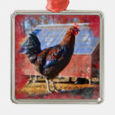 Search for barnyard ornaments Rooster