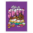 Search for life is sweet postcards Desserts
