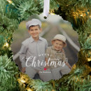 Search for announcement ornaments Married and merry