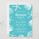 Search for beach retirement invitations Modern