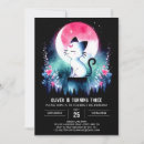 Recherche de chaton adorable invitations Moderne