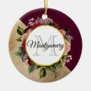 Search for burgundy gold ornaments Modern