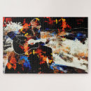 Recherche de guitariste puzzles Abstrait