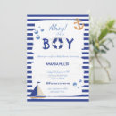 Search for sailor baby shower invitations Boat