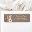 Search for antlers return address labels Watercolor