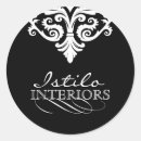 Search for professional address stickers Black