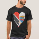 Recherche de st barts tshirts Drapeau